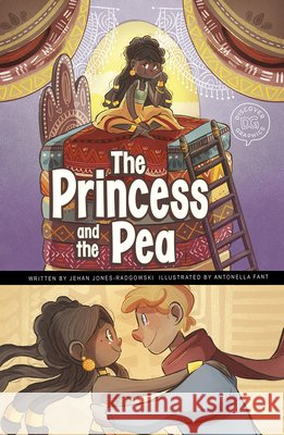 The Princess and the Pea: A Discover Graphics Fairy Tale Jehan Jones-Radgowski Antonella Fant 9781663914125 Picture Window Books - książka