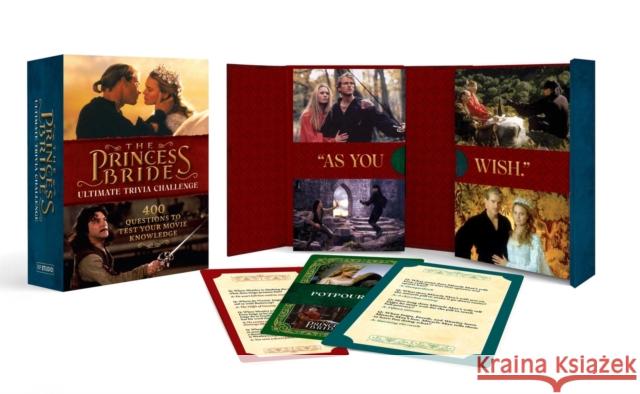 The Princess Bride Ultimate Trivia Challenge: 400 Questions to Test Your Movie Knowledge Rp Studio                                Princess Bride Ltd 9780762484683 Running Press,U.S. - książka