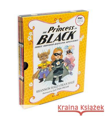 The Princess in Black: Three Monster-Battling Adventures: Books 4-6 Hale, Shannon 9781536209532 Candlewick Press (MA) - książka