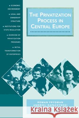 The Privatization Process in Central Europe Frydman, Roman 9781858660028 Central European University Press - książka