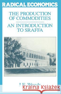 The Production of Commodities: An Introduction to Sraffa J Woods 9780333436295  - książka