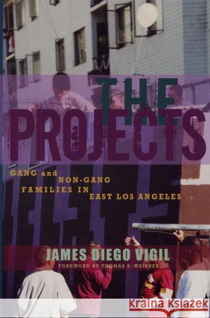 The Projects : Gang and Non-Gang Families in East Los Angeles James Diego Vigil 9780292717312 University of Texas Press - książka