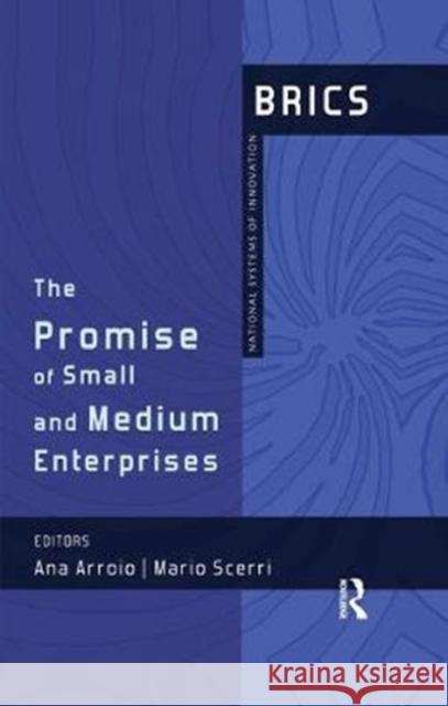 The Promise of Small and Medium Enterprises: Brics National Systems of Innovation  9781138561052  - książka