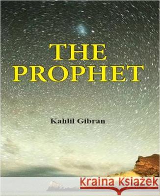 The Prophet Kahlil Gibran 9789387873025 Orange Boooks International - książka