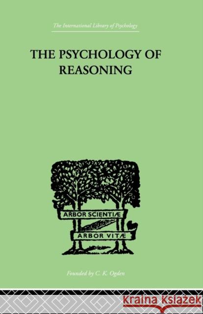 The Psychology of Reasoning Eugenio Rignano 9781138875050 Routledge - książka