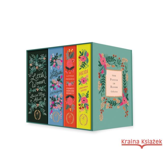 The Puffin in Bloom 4-Book Collection: Anne of Green Gables, Heidi, Little Women, and A Little Princess Various 9780147518743 Penguin Putnam Inc - książka