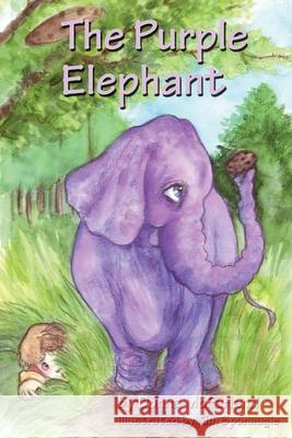 The Purple Elephant (2nd edition, B&W) Sponaugle, Kim 9781479357499 Createspace - książka