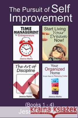 The Pursuit of Self Improvement Bundle Set 1: Books 1-4 Jessica Marks 9780692314579 Ross & Dorsey - książka