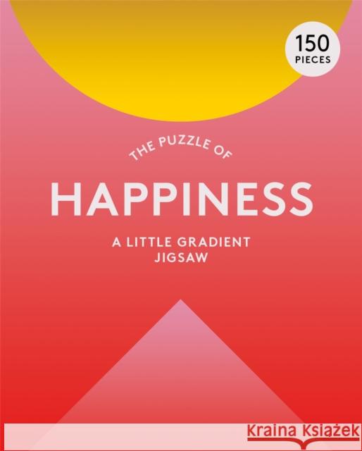 The Puzzle of Happiness 150 Piece Puzzle: A Little Gradient Jigsaw Therese Vandling Professor Susan Broomhall 9781913947620 Laurence King - książka