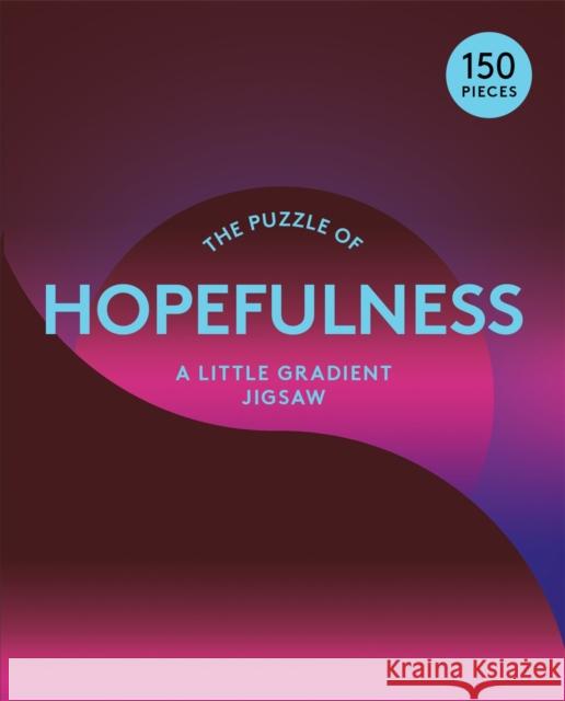 The Puzzle of Hopefulness 150 Piece Puzzle: A Little Gradient Jigsaw Therese Vandling Professor Susan Broomhall 9781913947491 Laurence King - książka