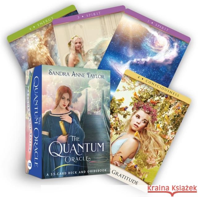 The Quantum Oracle: A 53-Card Deck and Guidebook Taylor, Sandra Anne 9781401954437 Hay House - książka