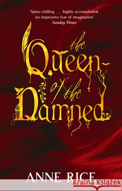 The Queen Of The Damned: Volume 3 in series Anne Rice 9780751541991 Little, Brown Book Group - książka