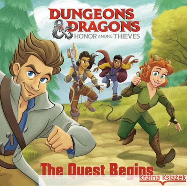 The Quest Begins (Dungeons & Dragons: Honor Among Thieves) Matt Huntley Alan Batson 9780593647936 Random House Books for Young Readers - książka