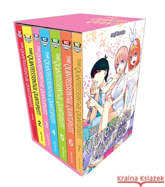 The Quintessential Quintuplets Part 1 Manga Box Set Negi Haruba 9781646512539 Kodansha America, Inc - książka