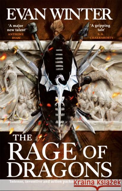 The Rage of Dragons: The Burning, Book One  9780356512969 Little, Brown Book Group - książka