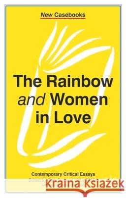 The Rainbow and Women in Love Libby Di Niro Joy Dye Gary Day 9780333736654 Palgrave MacMillan - książka