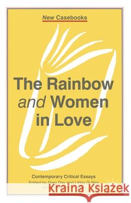 The Rainbow and Women in Love Gary Day 9780333736661  - książka