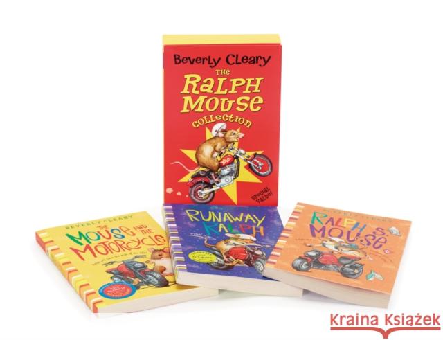 The Ralph Mouse 3-Book Collection: The Mouse and the Motorcycle, Runaway Ralph, Ralph S. Mouse Cleary, Beverly 9780064410045 HarperTrophy - książka