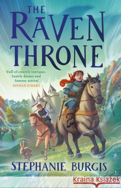 The Raven Throne Stephanie Burgis 9781526614469 Bloomsbury Publishing PLC - książka