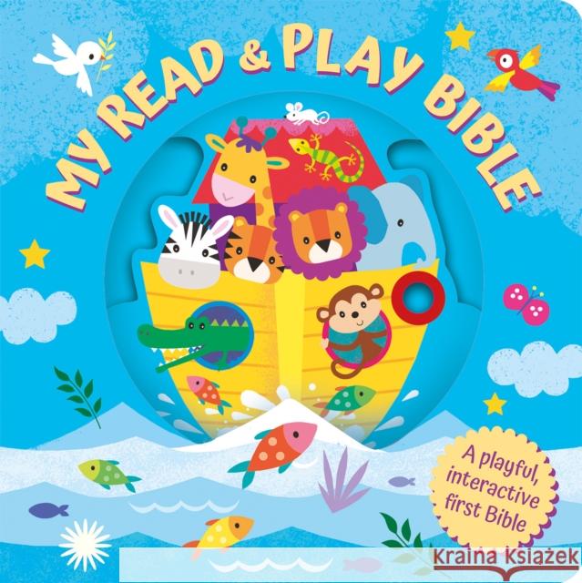 The Read and Play Bible: A Playful interactive first Bible Suzy Senior 9781915074171 Scamp Publishing - książka