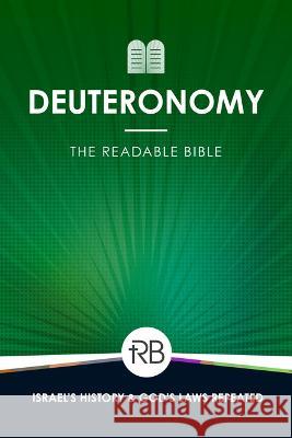 The Readable Bible: Deuteronomy Laughlin, Rod 9781563095825 Iron Stream - książka