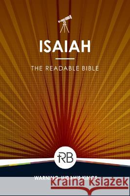 The Readable Bible: Isaiah Rod Laughlin Brendan Kennedy Colby Kinser 9781563095894 Iron Stream - książka