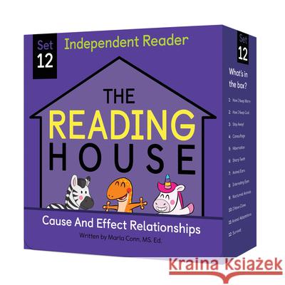 The Reading House Set 12: Cause and Effect Relationships Marla Conn 9780525571391 Reading House - książka