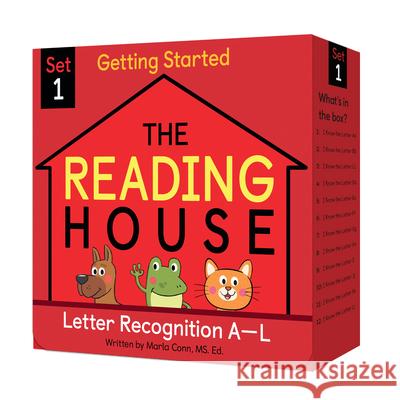 The Reading House Set 1: Letter Recognition A-L Marla Conn 9780525571285 Reading House - książka