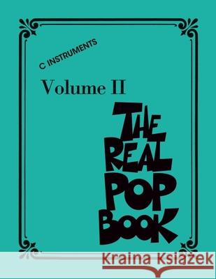 The Real Pop Book - Volume 2: C Instruments Hal Leonard Corp 9781540039880 Hal Leonard Publishing Corporation - książka