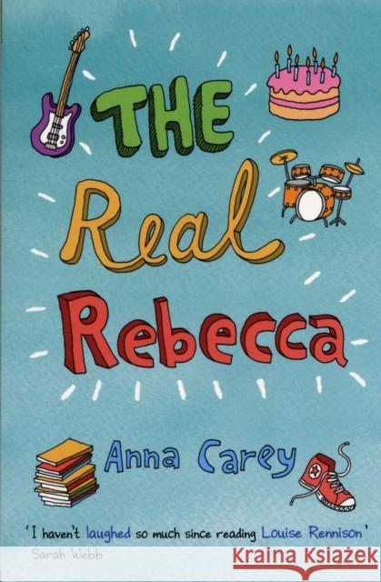 The Real Rebecca Anna Carey 9781847171320 O'Brien Press Ltd - książka