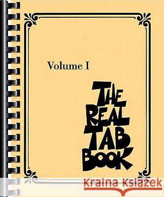 The Real Tab Book - Volume I Hal Leonard Publishing Corporation 9781423496694 Hal Leonard Corporation - książka