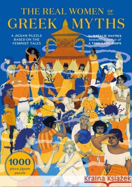 The Real Women of Greek Myth Jigsaw: A 1,000 Piece Jigsaw Puzzle Haynes, Natalie 9781399601665 Orion Publishing Co - książka