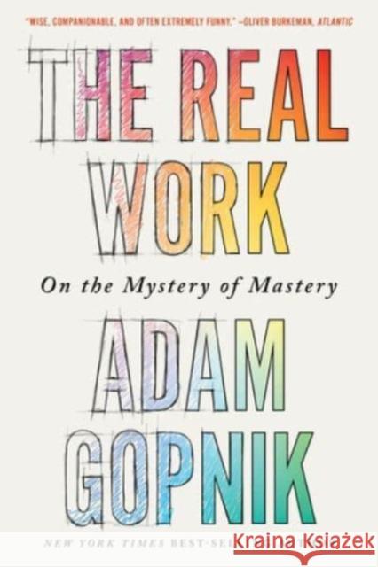 The Real Work - On the Mystery of Mastery  9781324094432  - książka