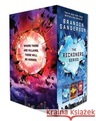 The Reckoners Series Hardcover Boxed Set: Steelheart; Firefight; Calamity Sanderson, Brandon 9780399551680 Delacorte Press - książka