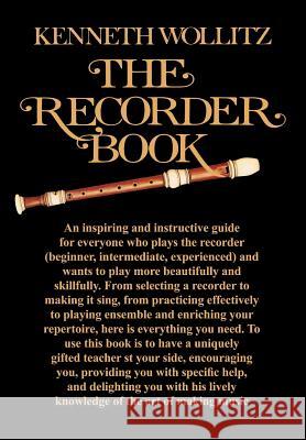 The Recorder Book Kenneth, Wollitz 9781904846116  - książka