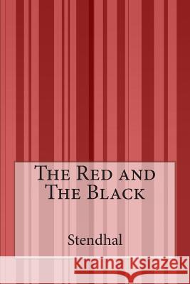 The Red and The Black Stendhal 9781503157569 Createspace - książka