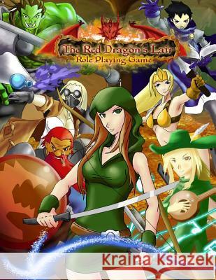 The Red Dragon's Lair Role Playing Game Logan Montgomery Knight 9781514681794 Createspace - książka