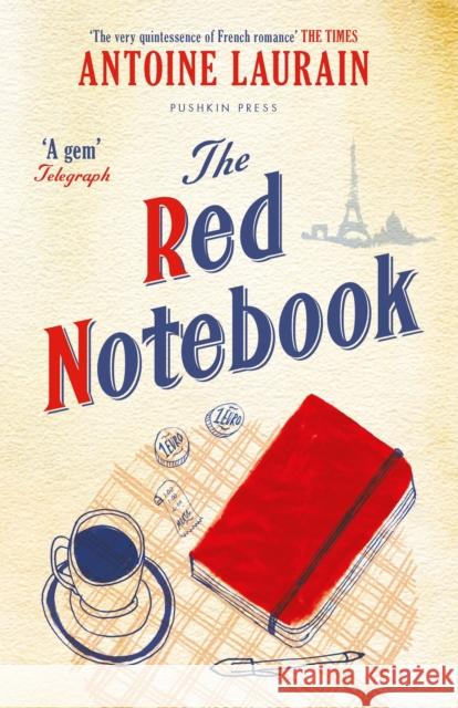 The Red Notebook Antoine Laurain 9781805333456 Pushkin Press - książka