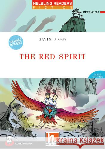 The Red Spirit + audio on app, m. 1 Audio Biggs, Gavin 9783990897980 Helbling Verlag - książka