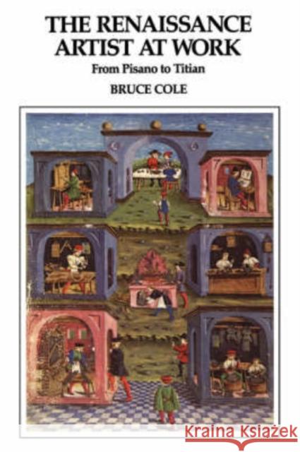 The Renaissance Artist At Work : From Pisano To Titian Bruce Cole 9780064301299 HarperCollins Publishers - książka