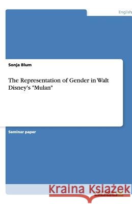 The Representation of Gender in Walt Disney's 