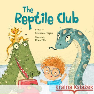 The Reptile Club Maureen Fergus Elina Ellis 9781771386555 Kids Can Press - książka