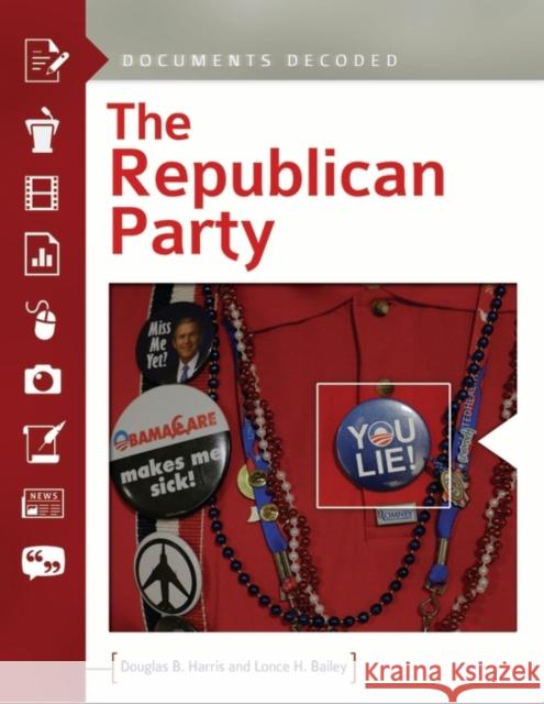 The Republican Party: Documents Decoded Douglas B. Harris Lonce Sandy-Bailey 9781610696456 ABC-CLIO - książka