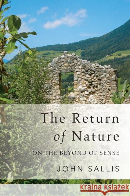 The Return of Nature: On the Beyond of Sense John Sallis 9780253023131 Indiana University Press - książka