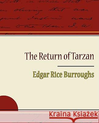 The Return of Tarzan Edgar Rice Burroughs 9781438513522 Book Jungle - książka