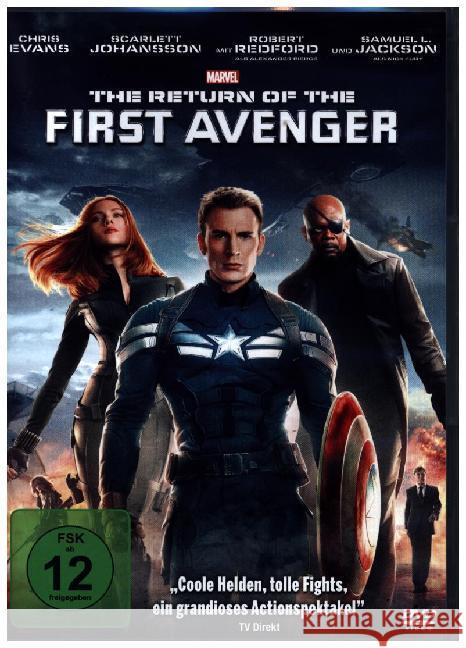 The Return of the First Avenger, 1 DVD : USA  8717418429515 Walt Disney Studios Home Entertainment - książka