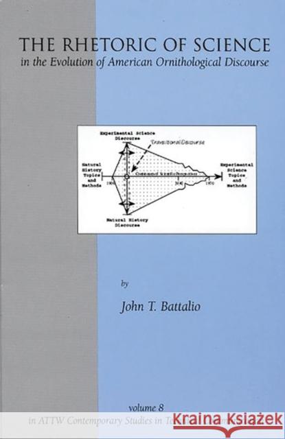 The Rhetoric of Science in the Evolution of American Ornithological Discourse John T. Battalio 9781567503968 Ablex Publishing Corporation - książka