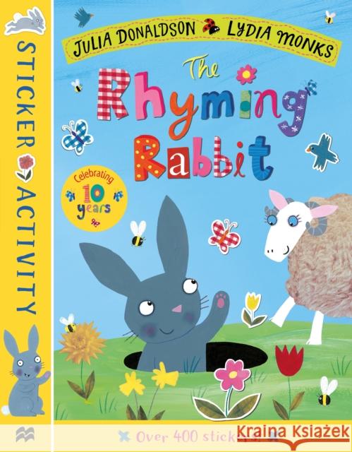 The Rhyming Rabbit Sticker Book Donaldson, Julia 9781529040968 Pan Macmillan - książka