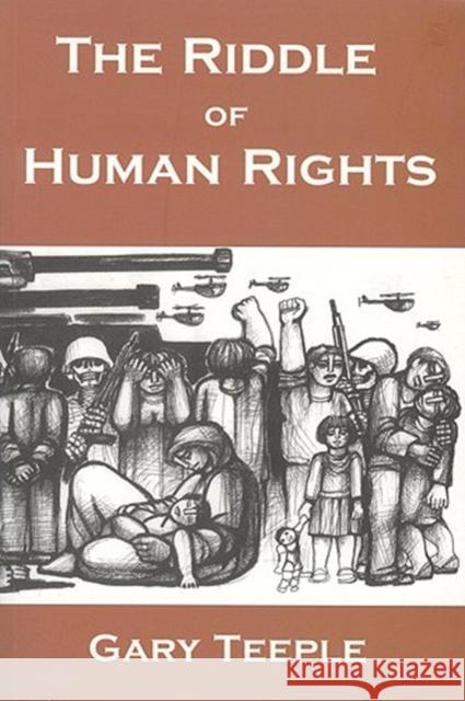 The Riddle of Human Rights  9781551930398 Garamond Press - książka