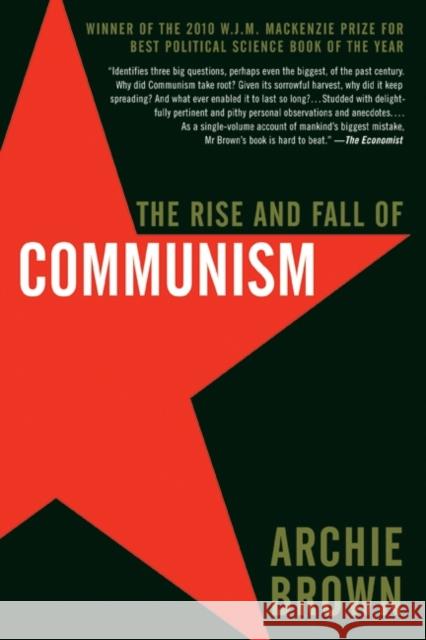 The Rise and Fall of Communism Archie Brown 9780061138829 Ecco - książka